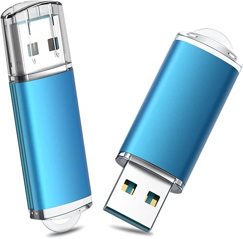 TOPESEL Paquete de 2 unidades de memoria USB 3.0 de 128 GB de alta velocidad de 128 G, unidad de memoria USB de salto de 128 G, unidad USB con