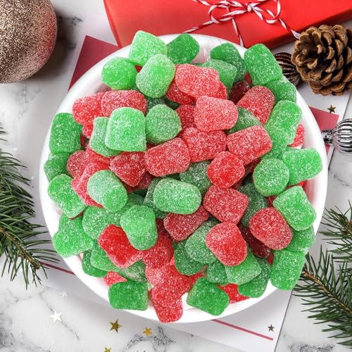 Gomitas de Especias Navideñas 1 Libra Dulce Rojo y Verde miniatura 5