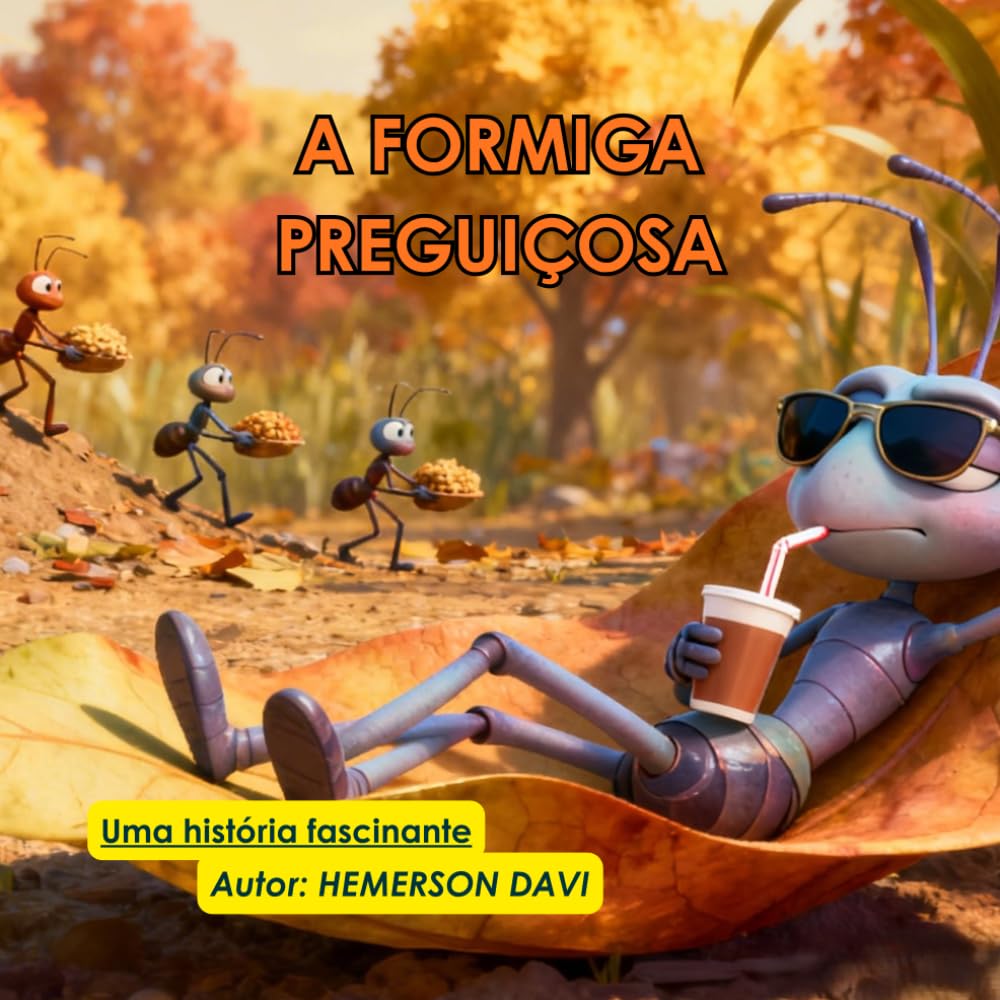 A FORMIGA PREGUIÇOSA: UMA HISTÓRIA FASCINANTE