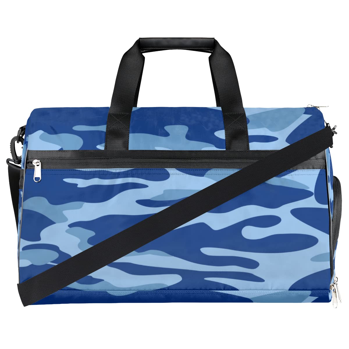 CamoSports Gym Bag Women Travel Duffel Bag Lightweight Overnight Bag with Wet Pocket and Shoes Compartment Waterproof Duffel Bag For Men, color