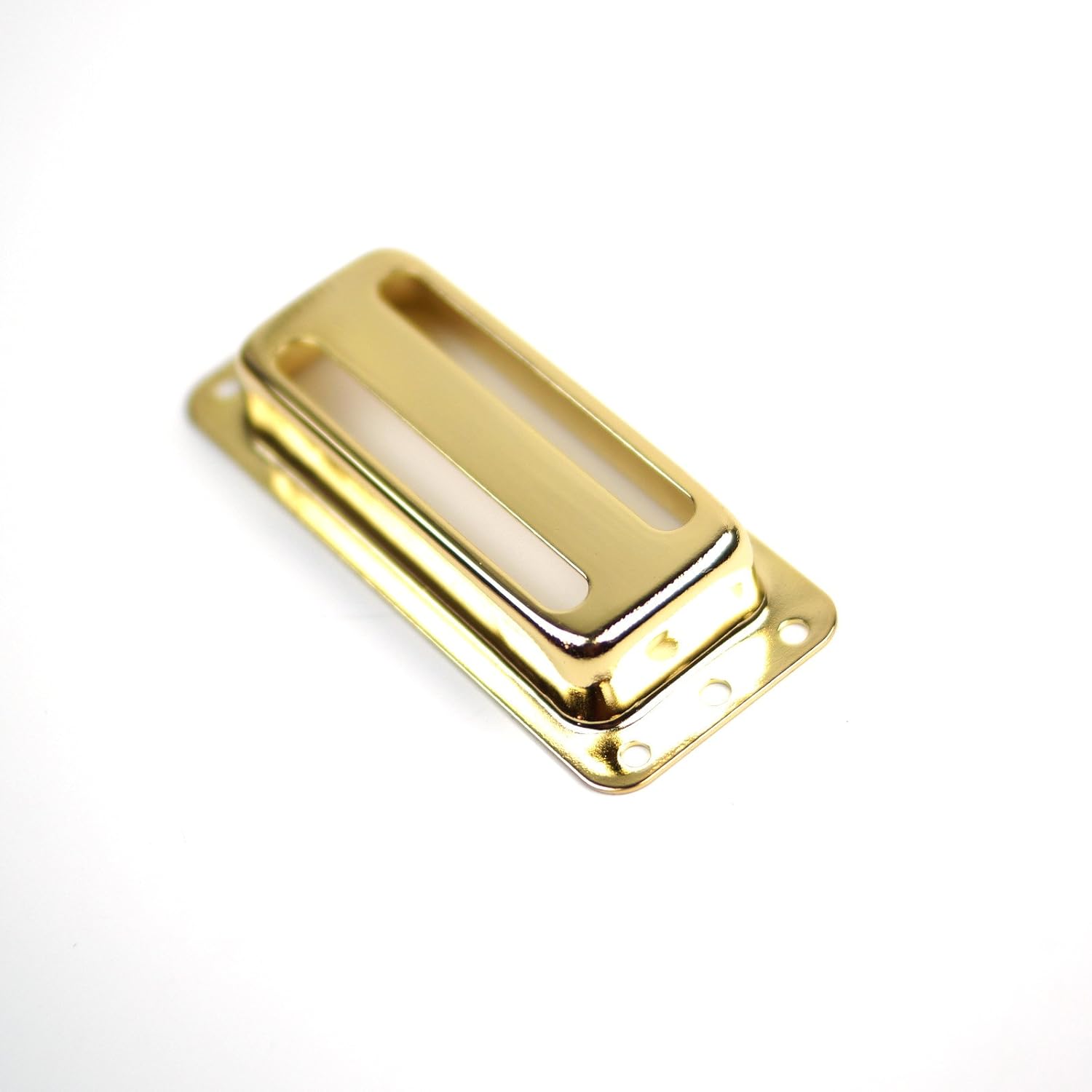 Two slot "Gold Foil" deArmond harmony Style Pickup Cover,Gold Plated (2)