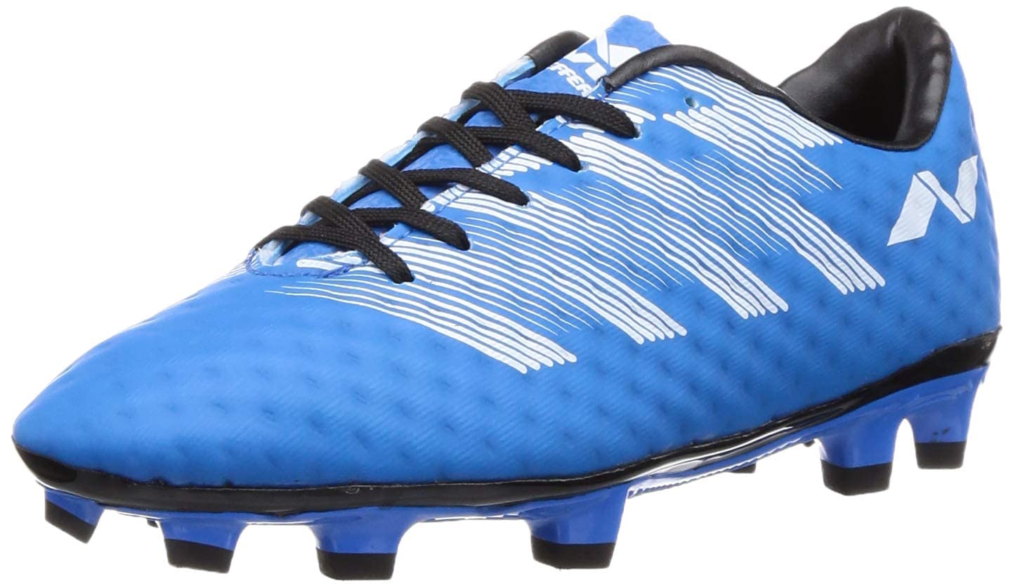 Nivia 4997BL Other Treffer Football Stud4 UK(Blue) Inter Polyester Cloth Reinforcement Offer Increased Stability and Support in The Important Lateral and Medial Movements-picture-27