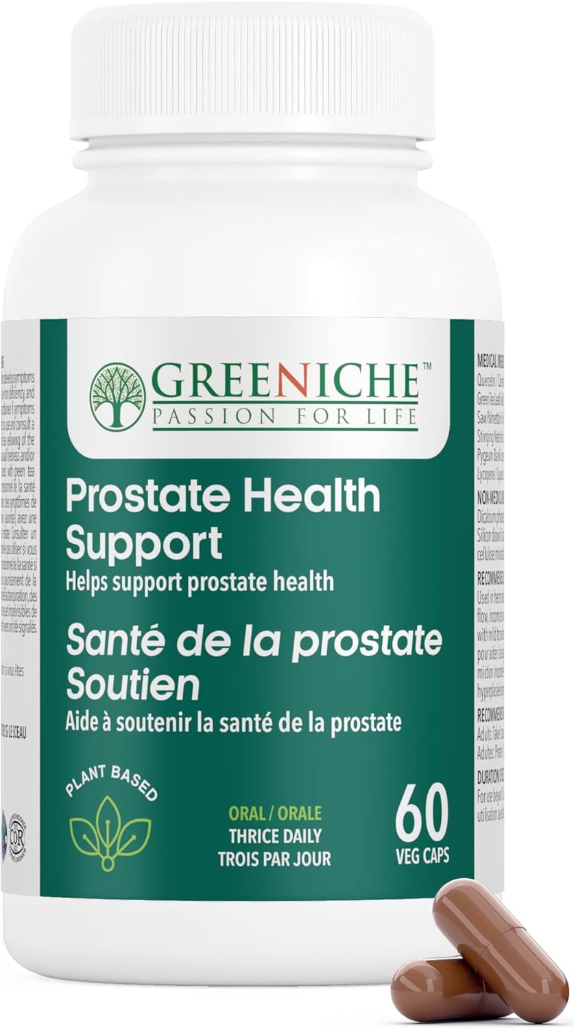 Greeniche Prostate Health Support 60 caps, Prostate & Bladder Support