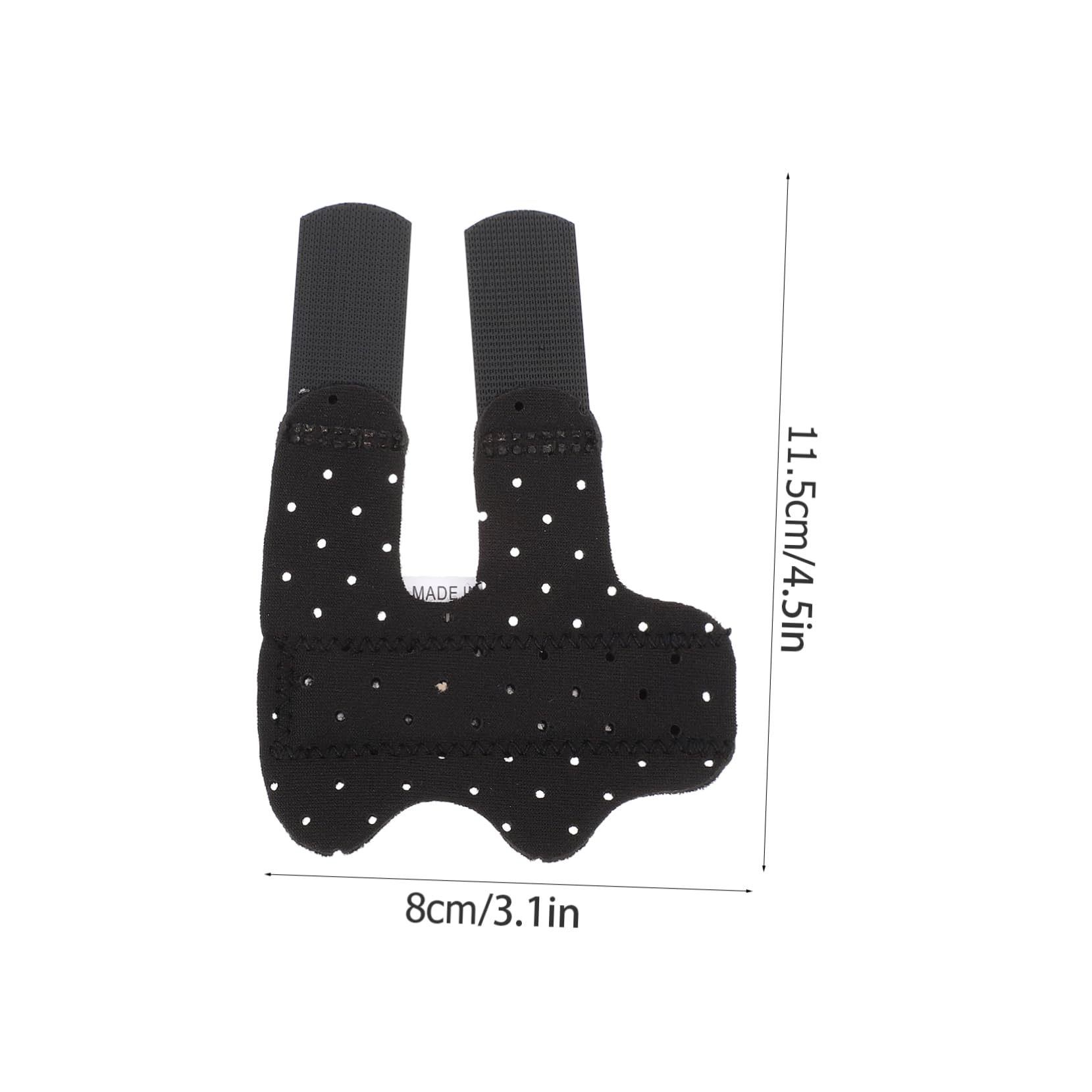 BUTIFULSIC 1pc Orthotics Thumb Retainer Thumb Brace Finger Brace Sports Hand Finger Support Middle Finger Finger Fracture Thumb Tool Composite Cloth Black