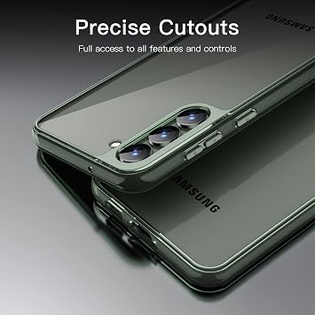 JETech Case for Samsung Galaxy S23, Anti-Yellowing, Green