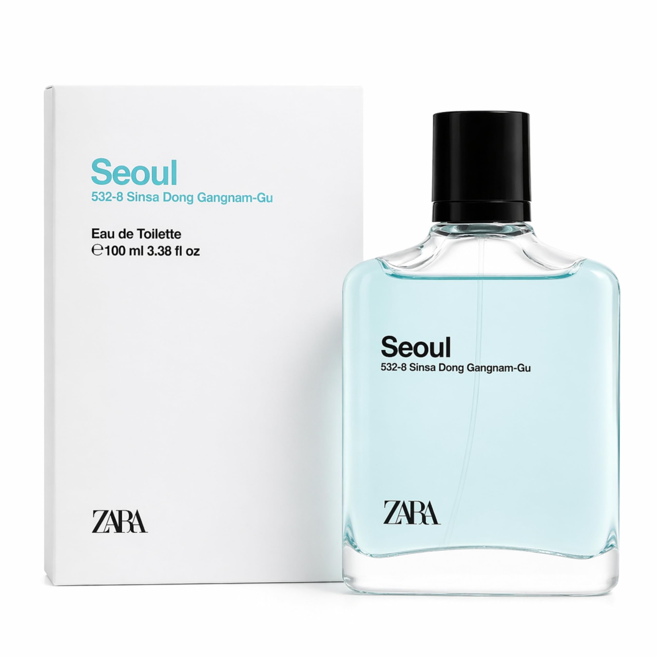 SEOUL Parfüm Herren Eau de Toilette 100ml – Frischer Aquatischer Duft mit Pfeffer, Haselnuss & Amber – Moderner Männlicher Duft, Sportlich & Elegant, Alltag & Abend Duft für Männer