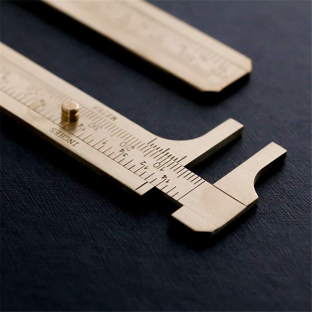 Vernier Calibro Ottone Strumento Di Misurazione Per Gioielli - Foto 4