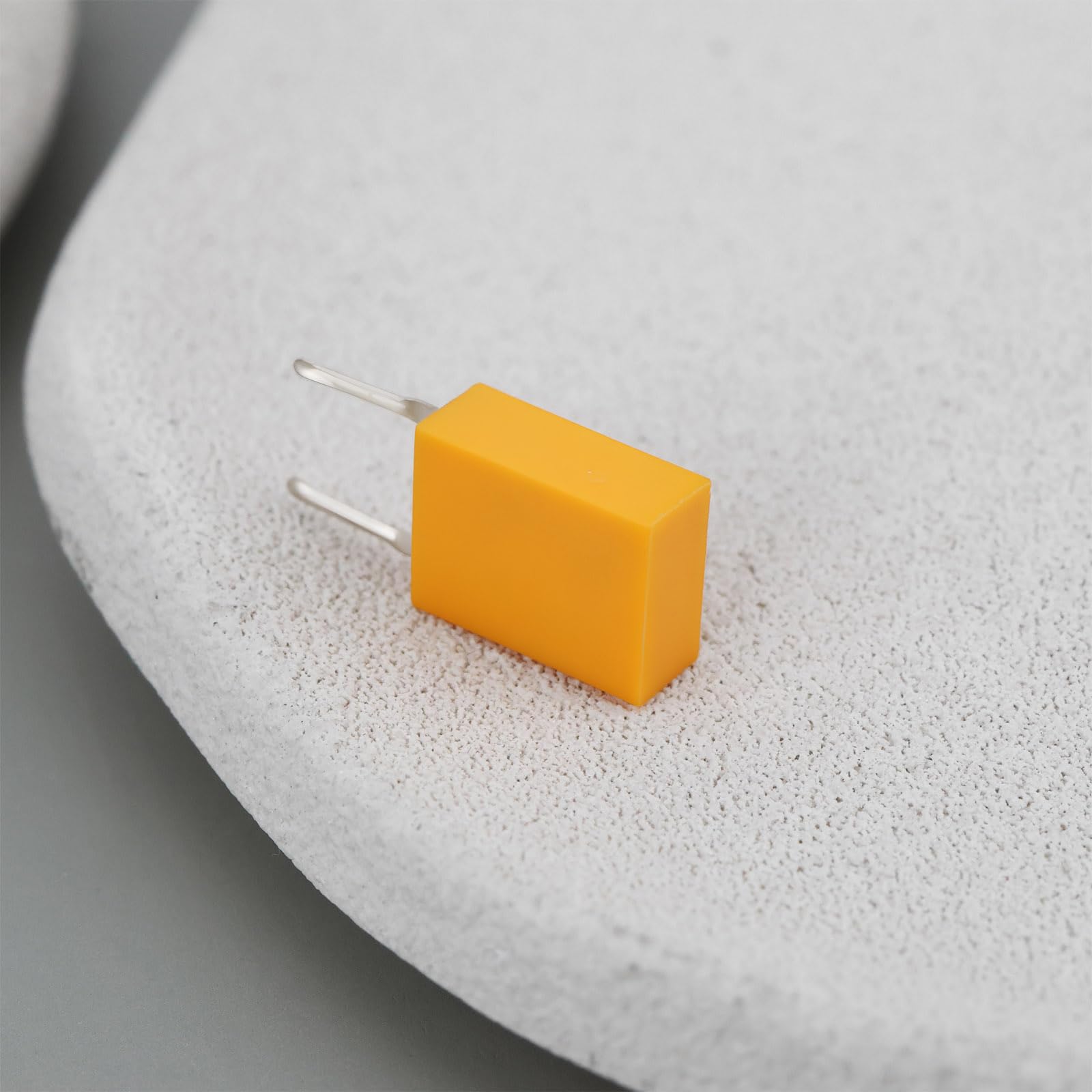 ECSiNG 10pcs di Risonatore in Cristallo Ceramico a 2 Pin a Inserimento Diretto CRB455E 455 KHz Adatto per Radio e Moduli di Ricezione Wireless