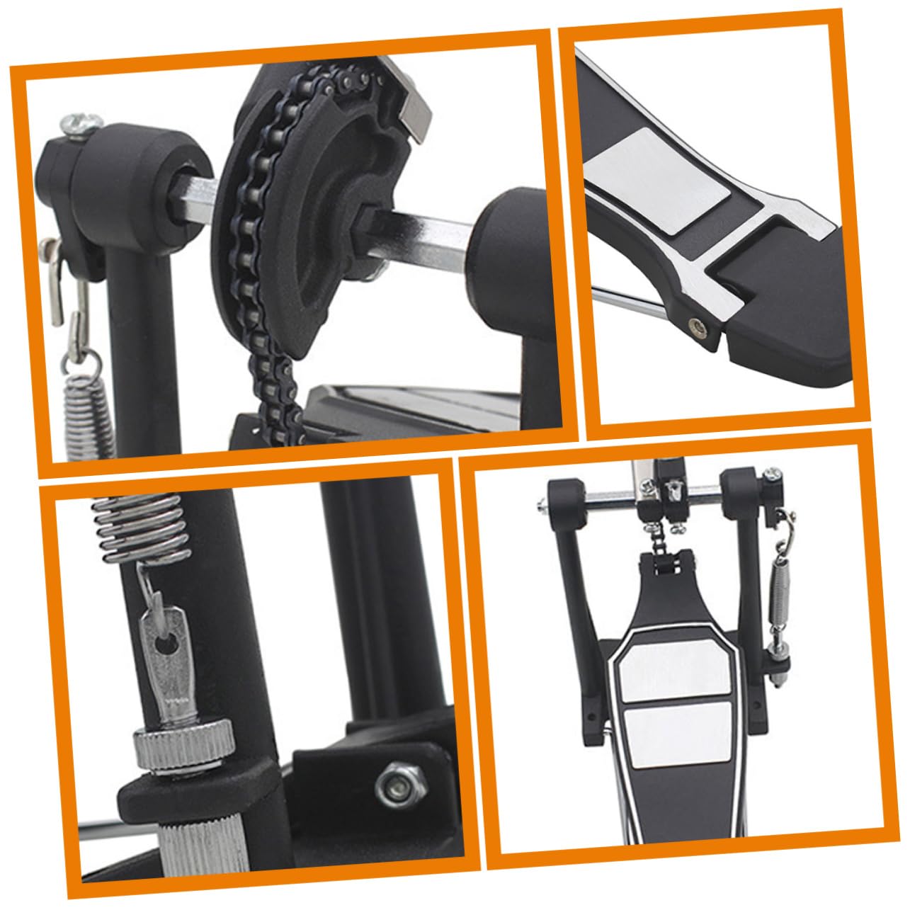 SHOWERORO Per Grancassa Heavy Duty Accessorio Per Batteria Musicisti Jazz e Appassionati Percussioni