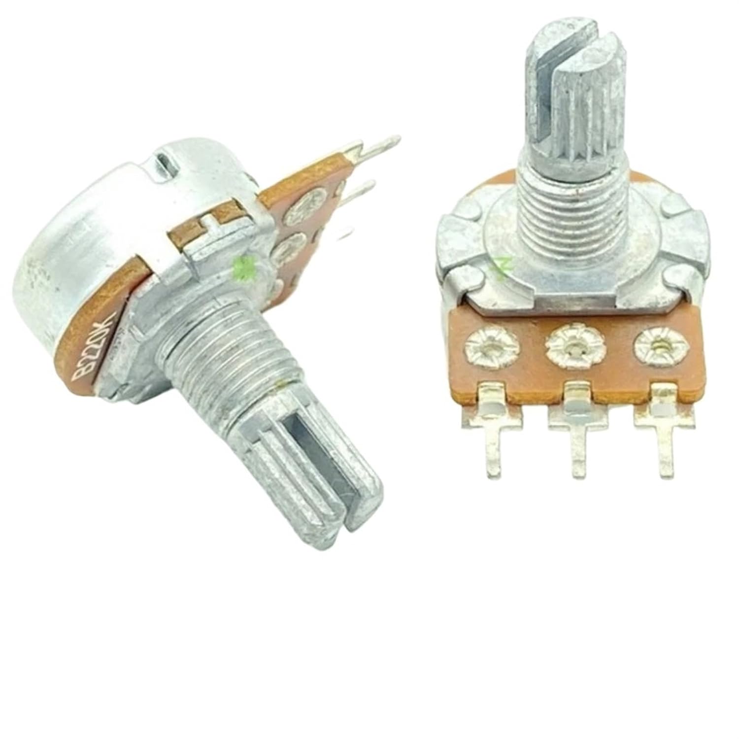 5Pcs/Lot 16 Type B220K 3-pin Single Speaker Power Amplifier Sound Volume Balancing Potentiometer
