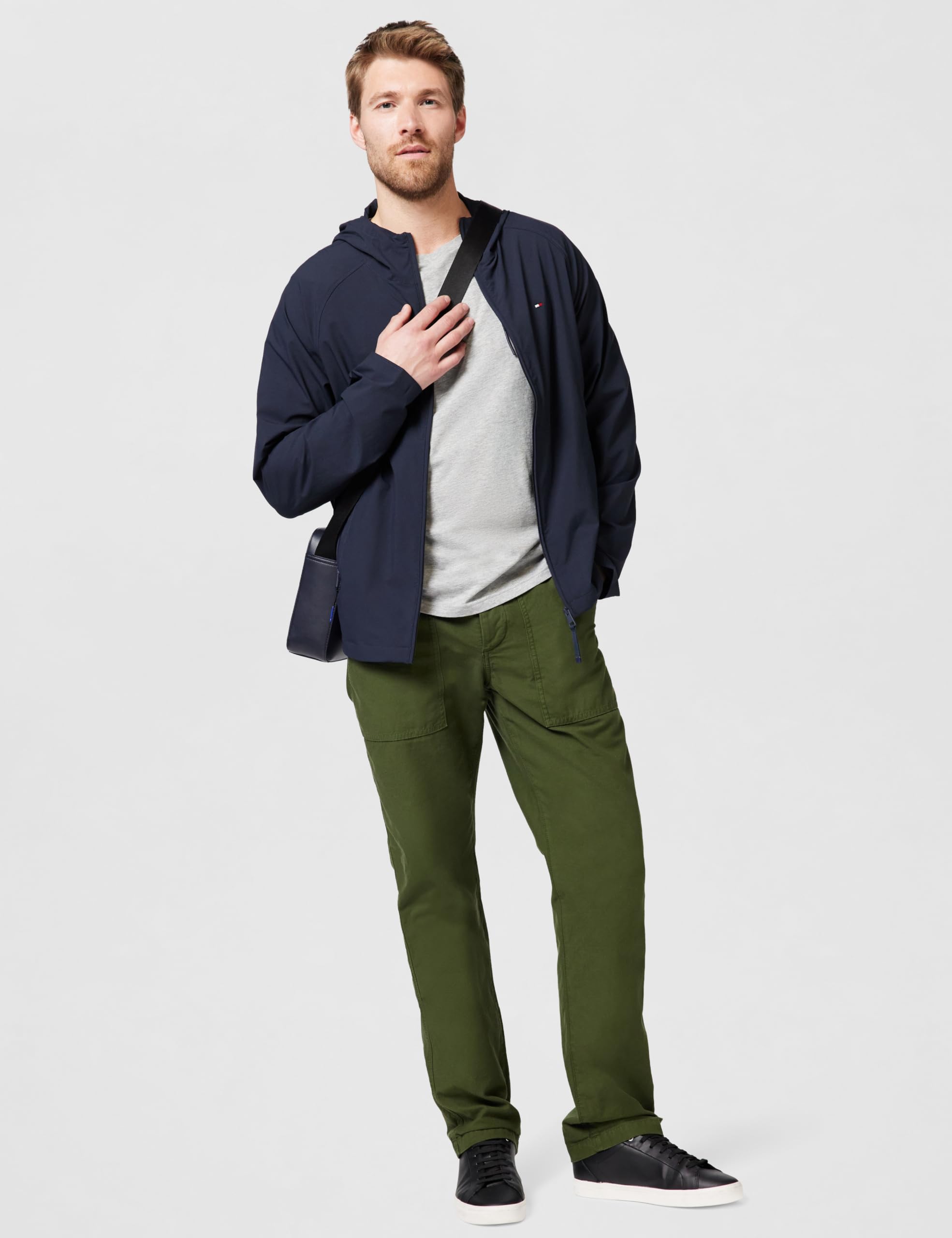 Tommy Hilfiger Cazadora de entretiempo Hombre con capucha