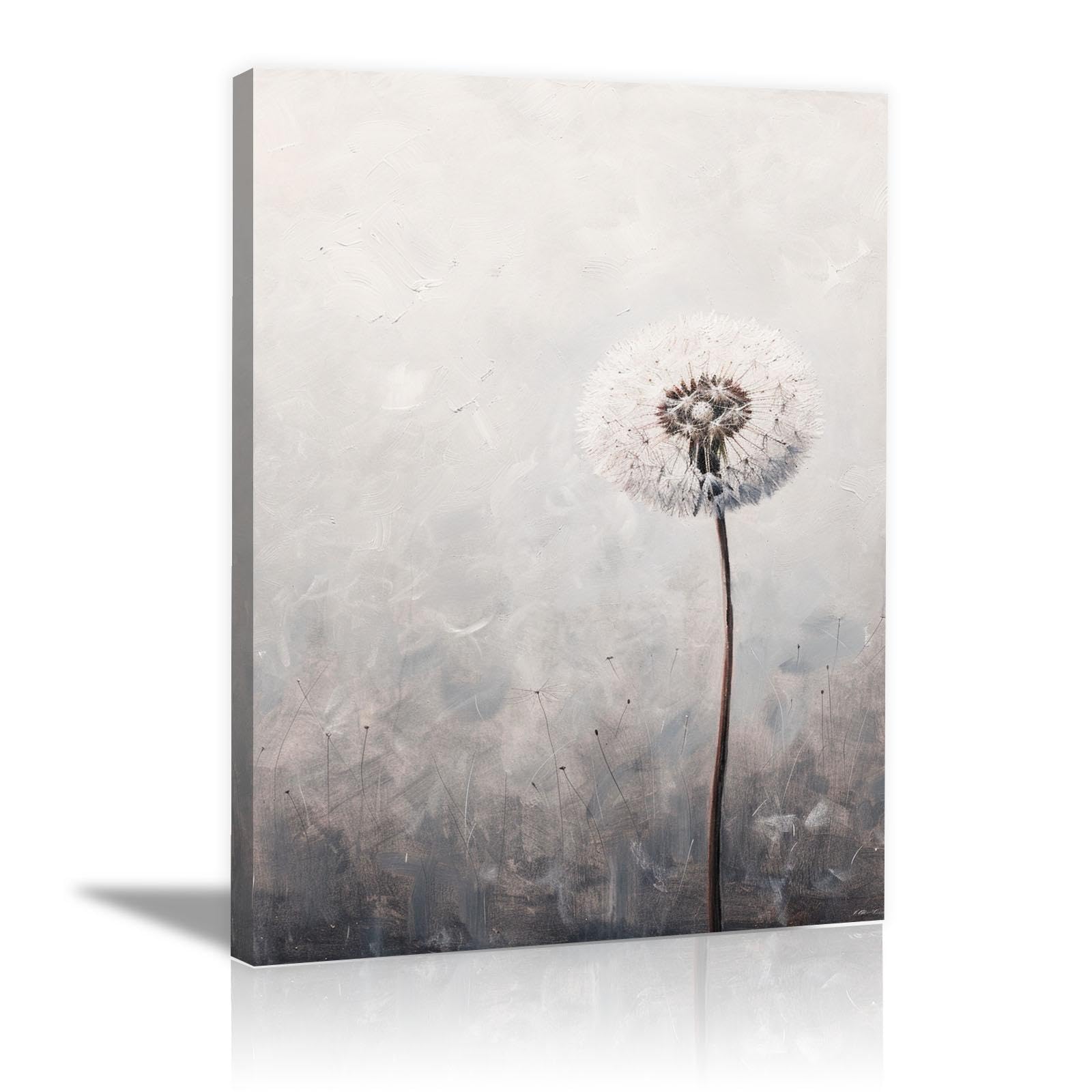 Tableaux sur toile de pissenlit décoration murale 50x70cm - 8