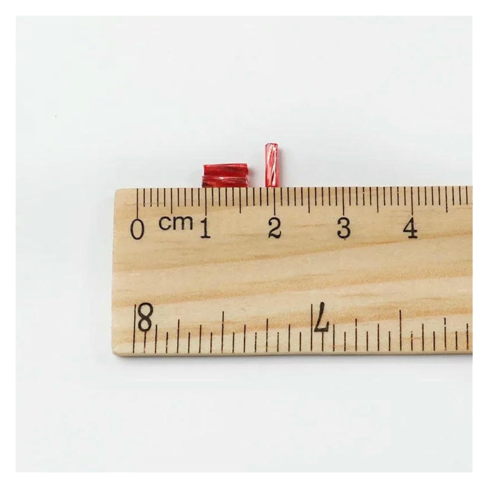 Cuentas de cristal transparente, Cuentas de tubo de vidrio Twist le Multicolor, 2x6mm, paquete de 240 for fabricación de joyería DIY(Schwarz)