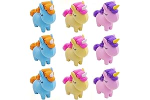 The Ultimate Eraser: 36Pcs Unicorn Pencil Eraser Set, Enchanting Your Writing Adventures