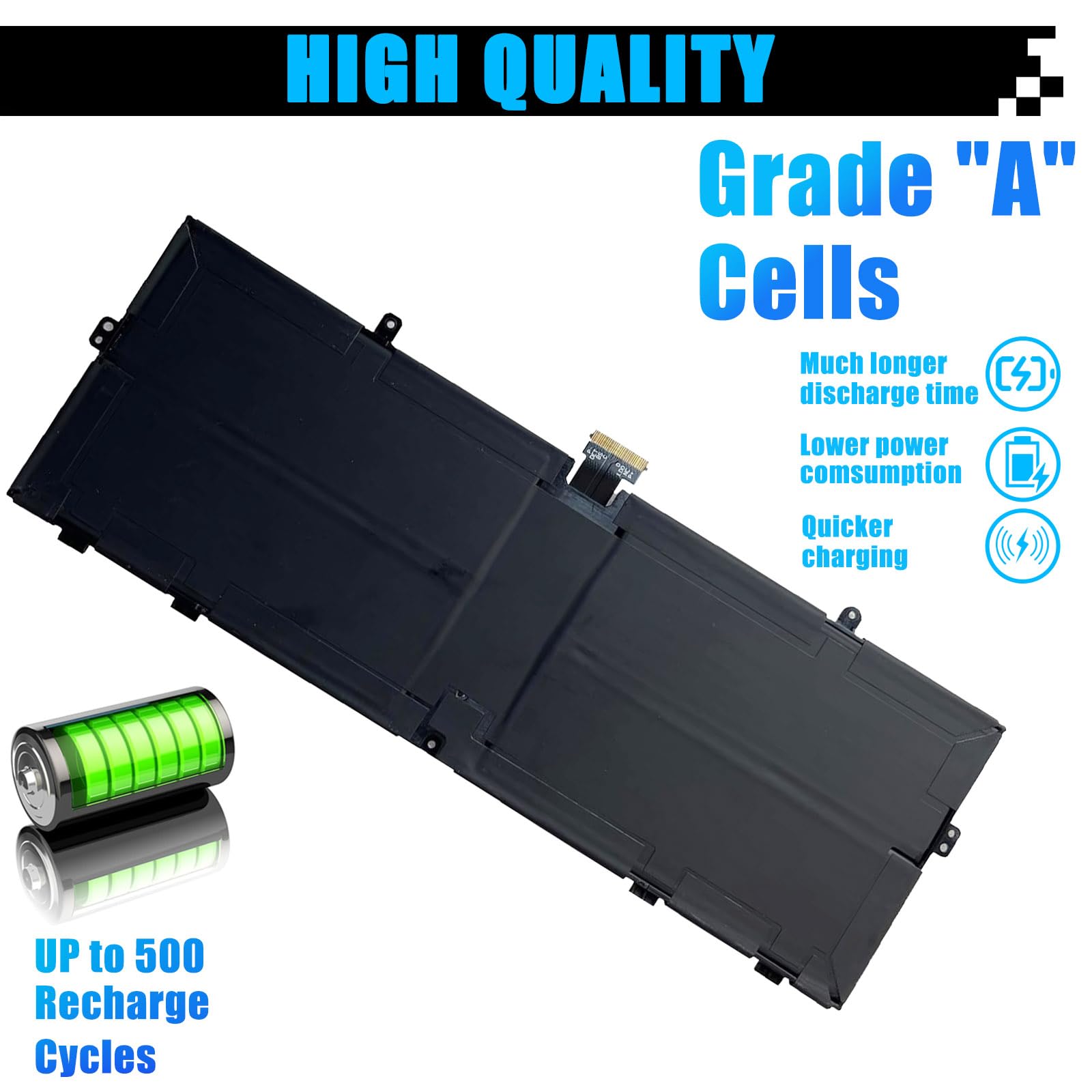 Amazon.com: AOMKA 916TA135H DYNZ02 Laptop Battery Replacement for