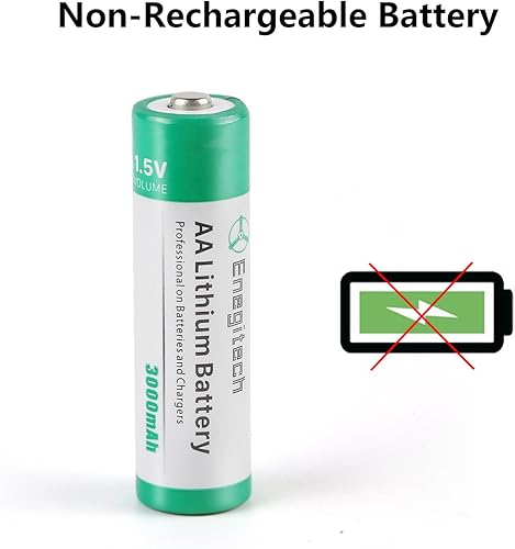 Miniatura 2 de Batería de litio AA, 3000 mAh, 1.5 V, doble A, batería de litio para cámara Blink, timbre, cerrojo de bloqueo inteligente, sistema de seguridad no