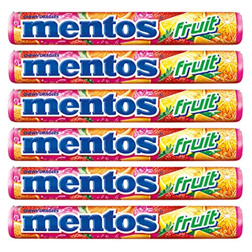 Image of Mentos Fruit Roll,6 X 29 Grams