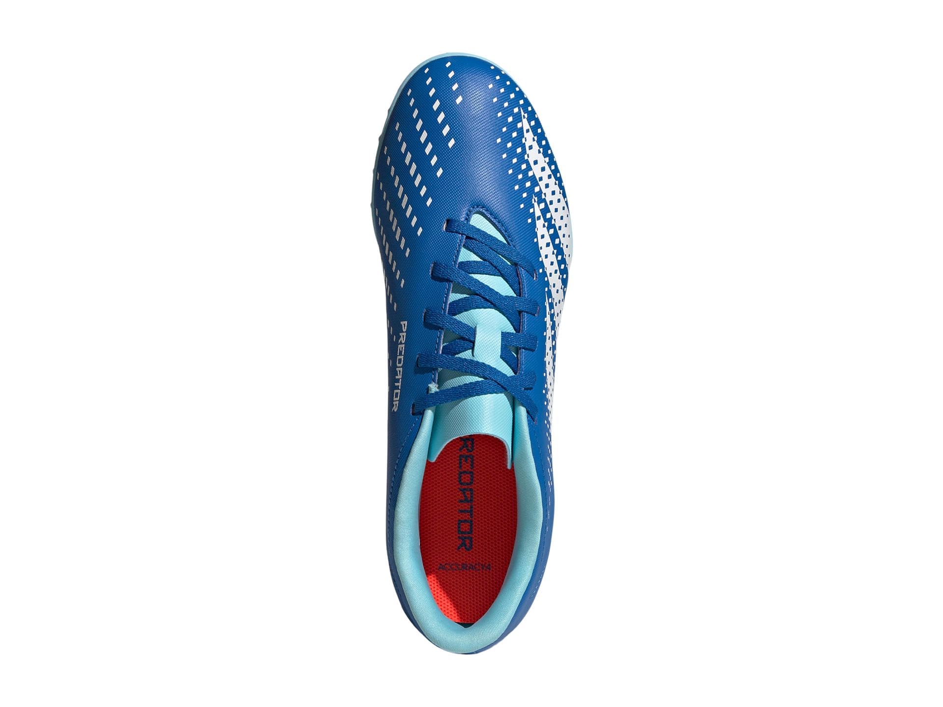 adidas Predator Accuracy.4 Turf Bright Royal/White/Bliss Blue Men's 11, Women's 12 Medium