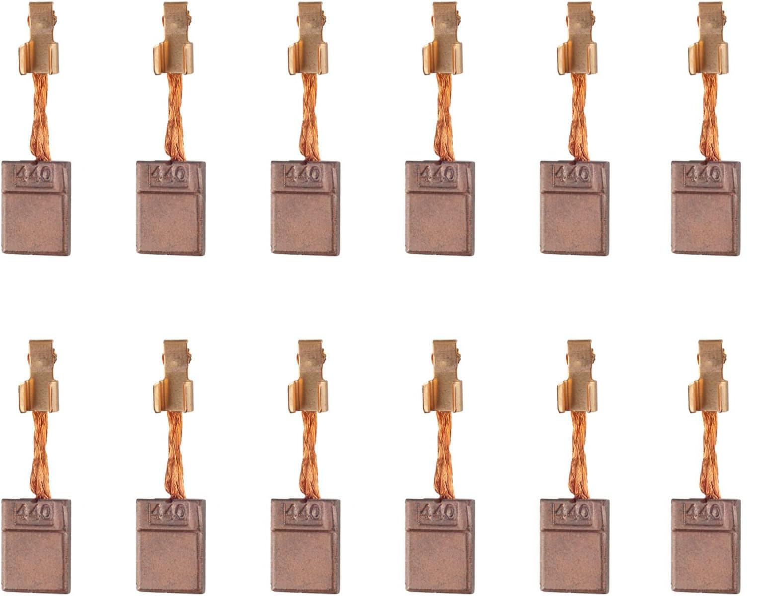 CB440 Carbon Brush Set For Makita Power Tool Parts For CB-448 CB-436 195021-6 194427-5 194159-4 195020-8 TD134D BFS440 BDF446 12 pack