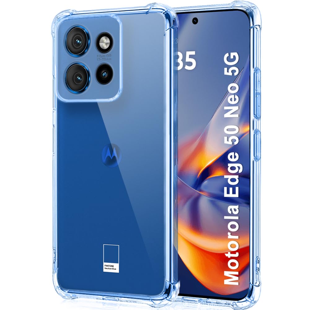TheGiftKart Transparent Crystal Clear Back Cover Case for Motorola Edge 50 Neo 5G | Shockproof Soft TPU Case | Cushioned Edges for Ultimate Protection Back Case for Moto Edge 50 Neo (TPU, Transparent) (B0DH25M7ZZ) Amazon Price History, Amazon Price Tracker