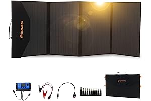 BALDR 120W Portable Solar Panel, Power Your Outdoor Adventures