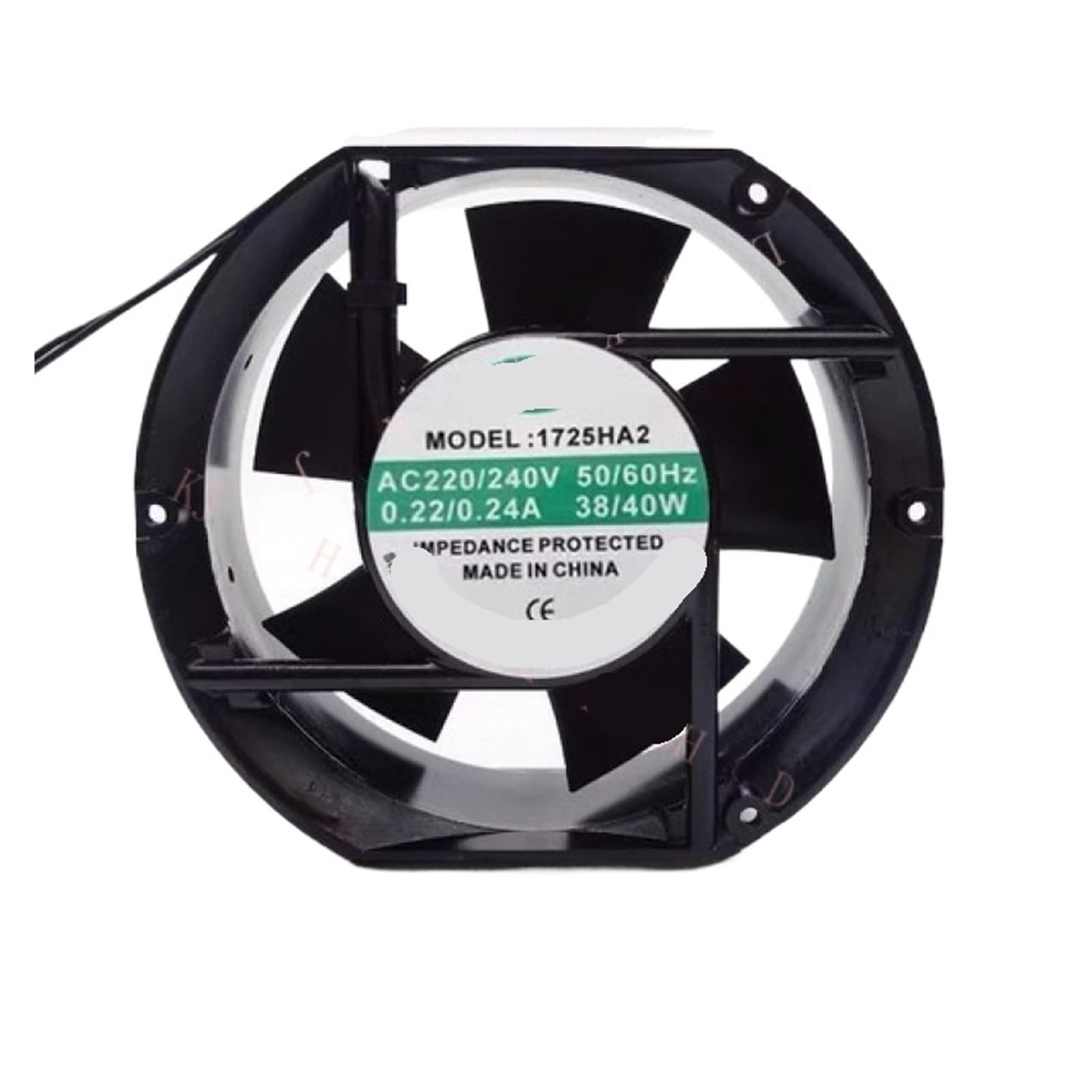 LWJYIPETZQ 1725HA2 AC220/240V 0.22/0.24A 38W/40W 17CM Cooling Fan