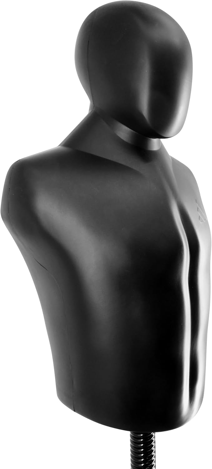 adidas Height Adjustable Punching Bags MAX - Freestanding Body Opponent Dummy with Base, Boxing Mannequin for Training, Practicing Punch, Elbow, Knee, Kick Combinations MSFB5