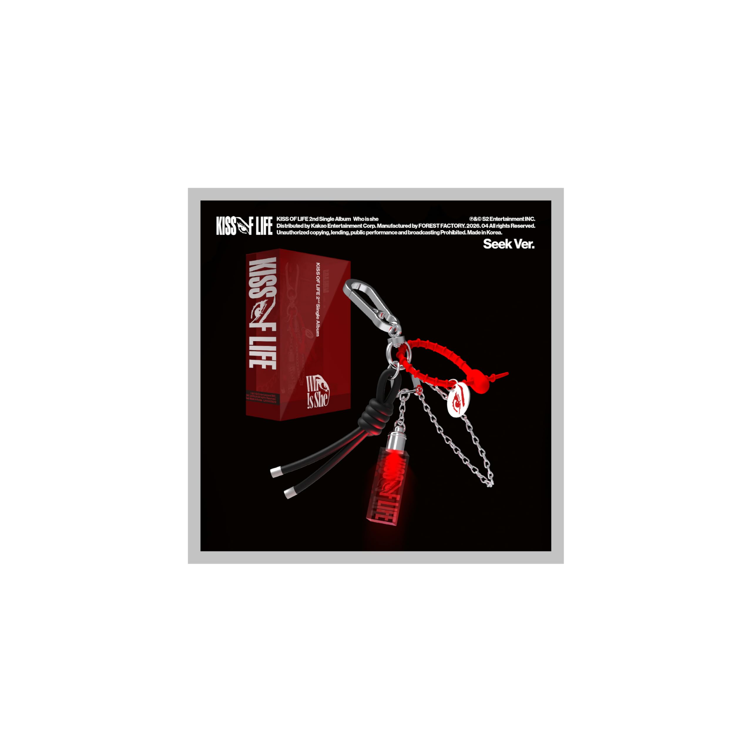 CD K-Pop Kiss of Life Who is she 2ème album KIOF suivi postal inclus