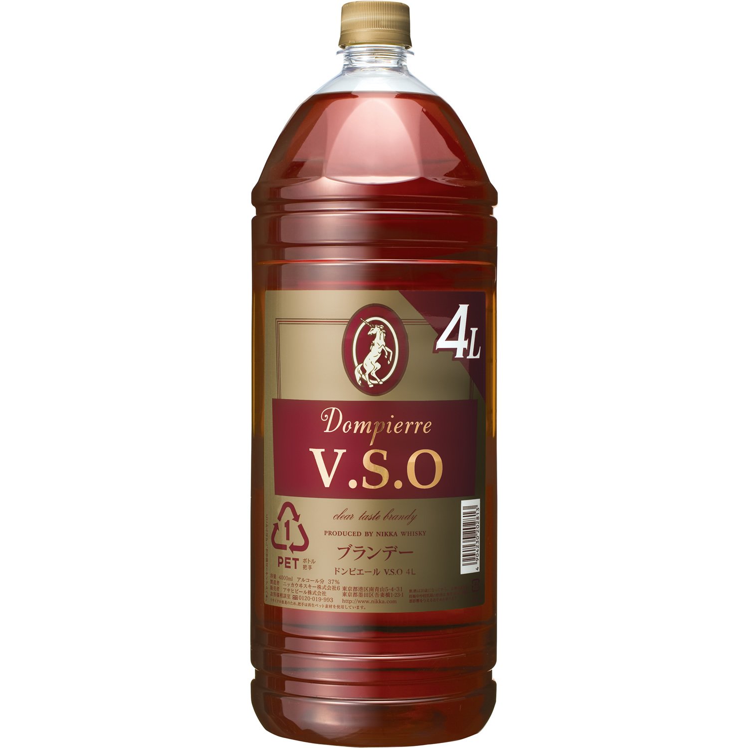 Amazon.co.jp: ニッカ ブランデー4000ml ドンピエールV.S.O【ギフト
