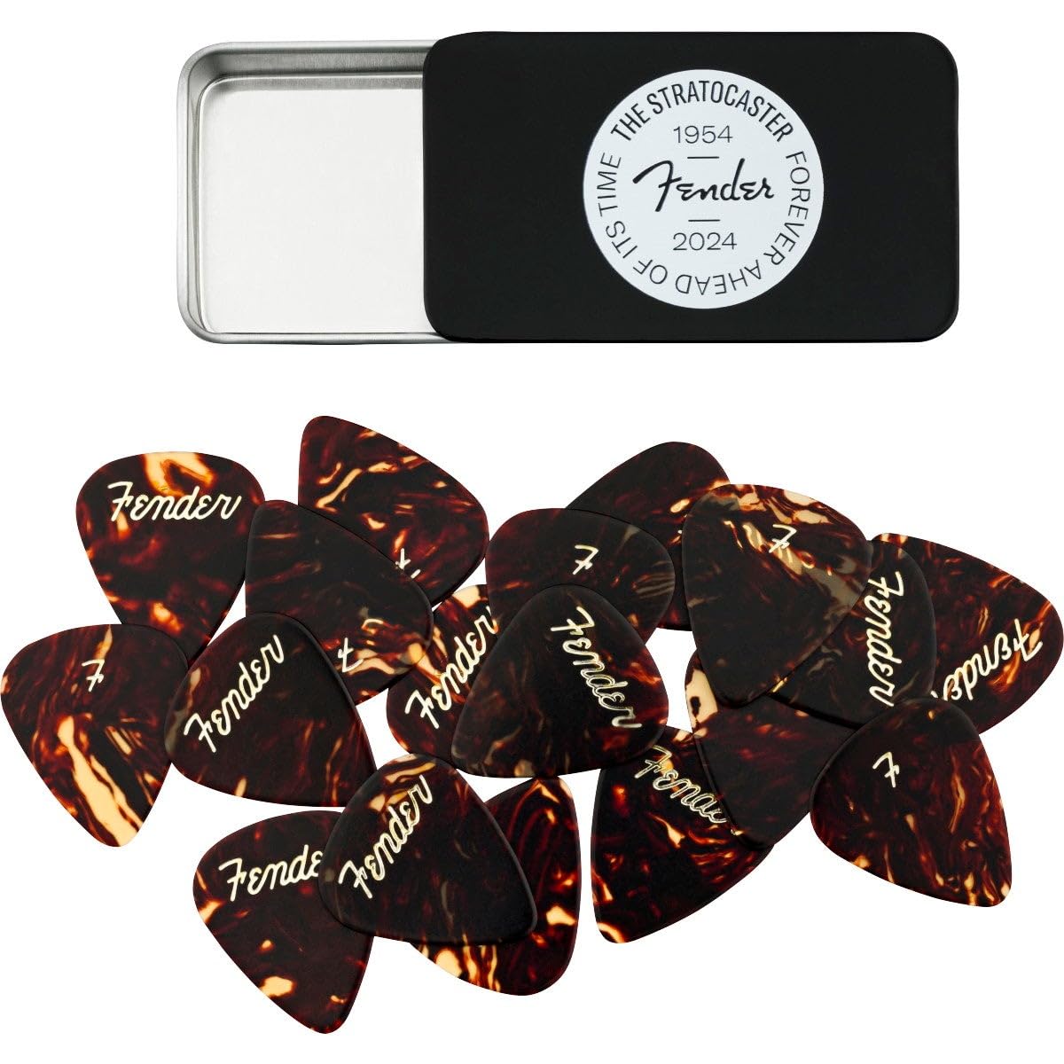 Fender 70th Anniversary Pick Tin (12), Stocking Stuffers