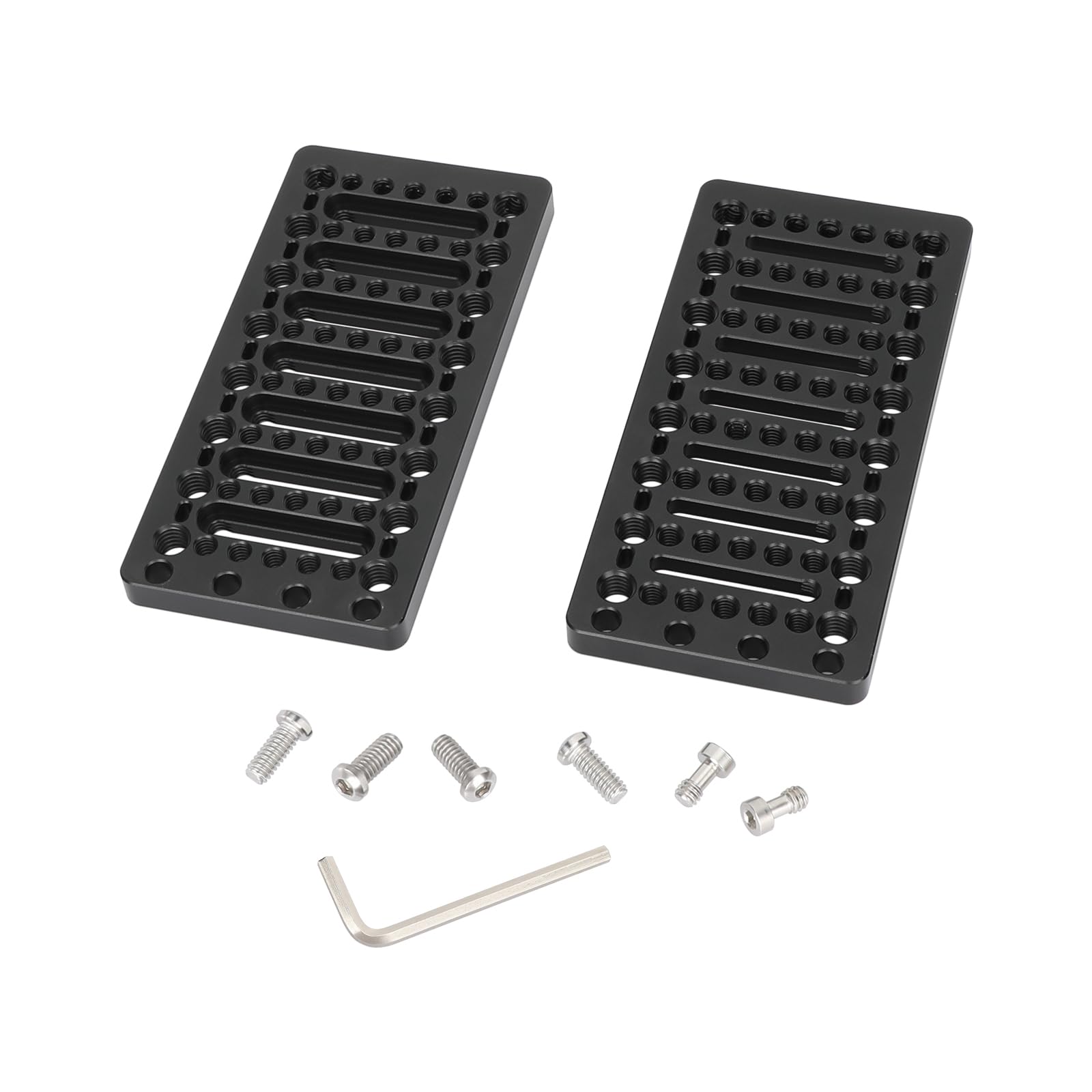 CAMVATE Plateforme d'extension de plateau à fromage en forme de L avec trou pour goupilles anti-torsion - 3646