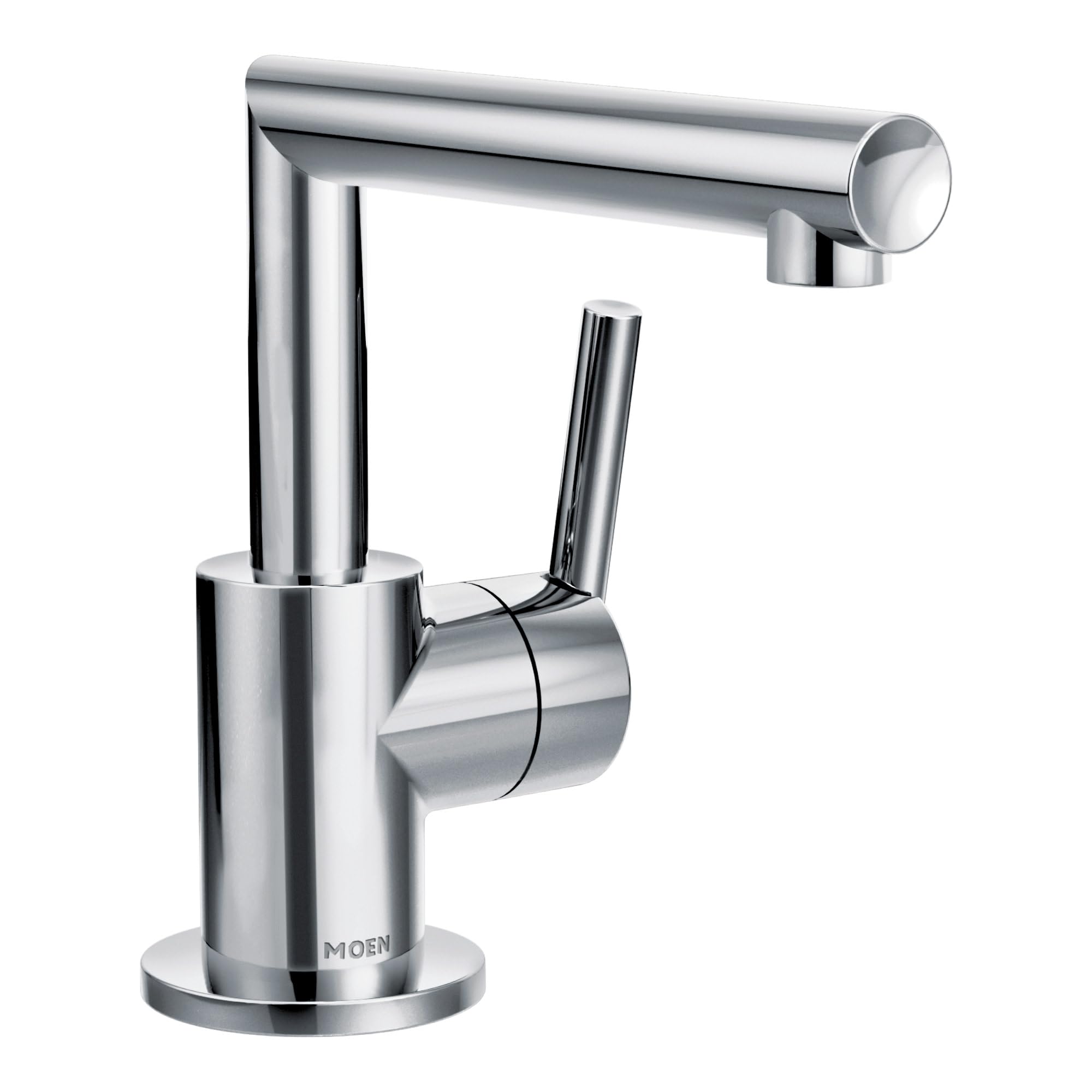 Moen S43001 Arris One-Handle Single Hole Modern Bathroom Faucet