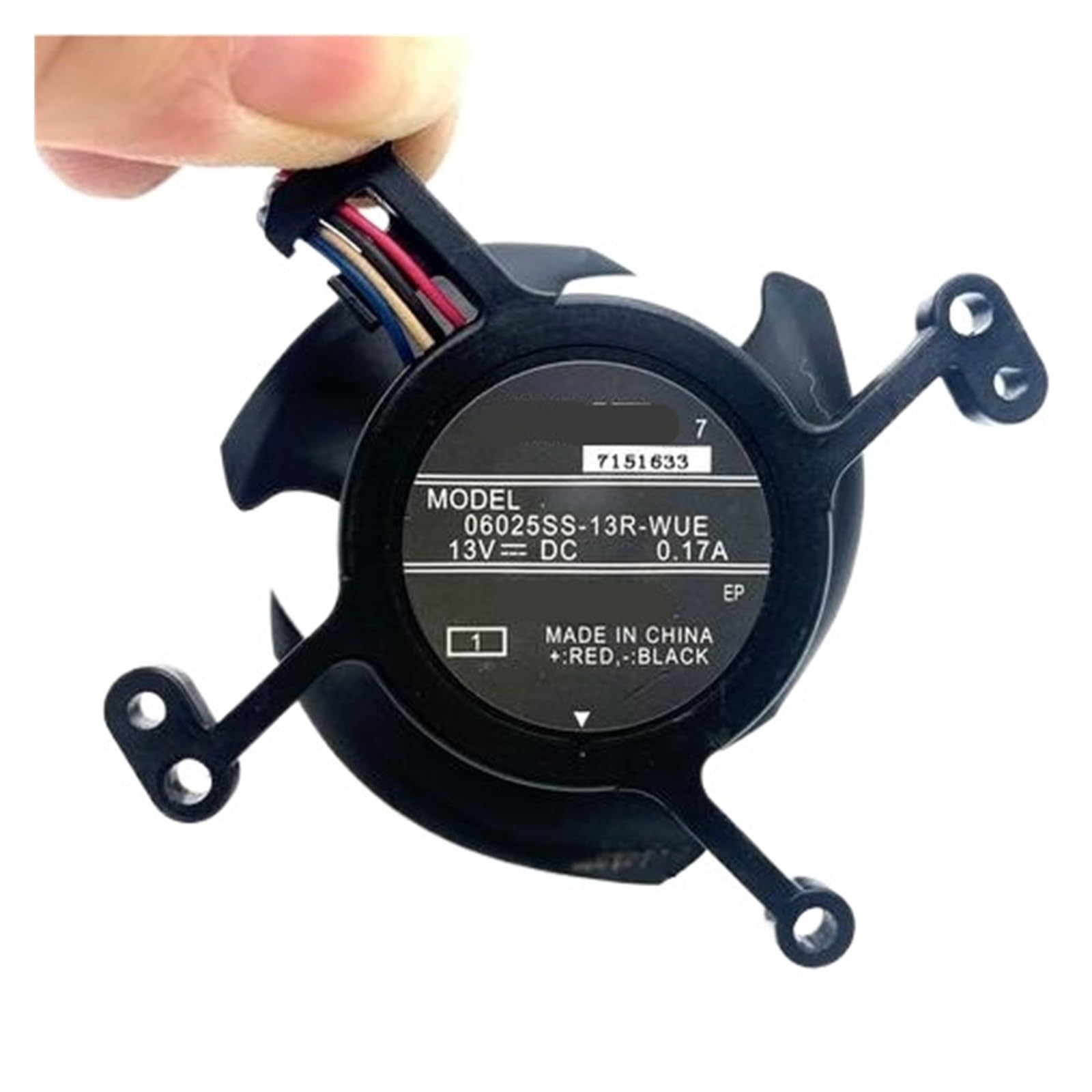 YMUGUEGH 06025SS-13R-WUE 13V 0.17A Four-wire Cooling Fan