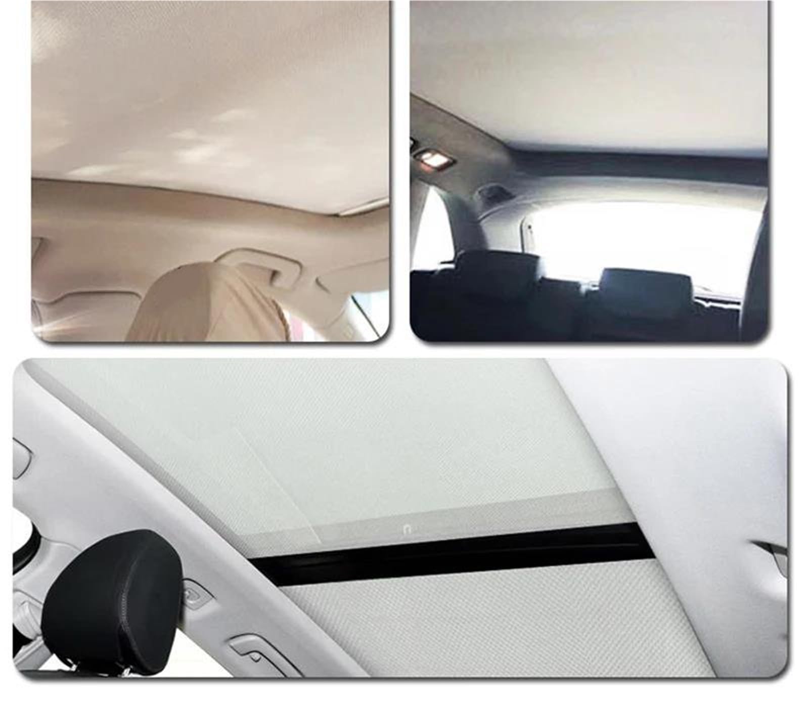 Tenda Tettuccio Apribile Auto Tenda Parasole Elettrica Panoramica Per Tetto Apribile, Oscurante A Rullo Per Opel Per Insignia Sport Tourer 2009-2017(Titanio)