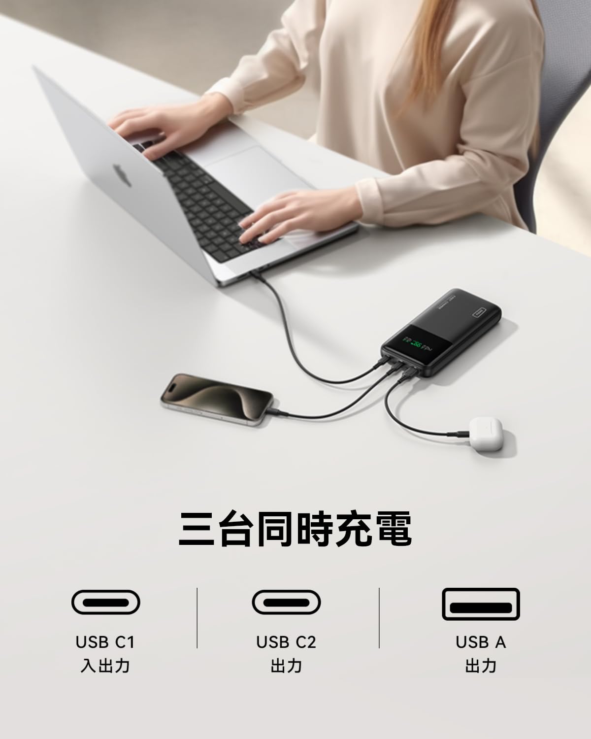Amazon | INIU 大容量 モバイルバッテリー 140W 27000mAh（4500mAh