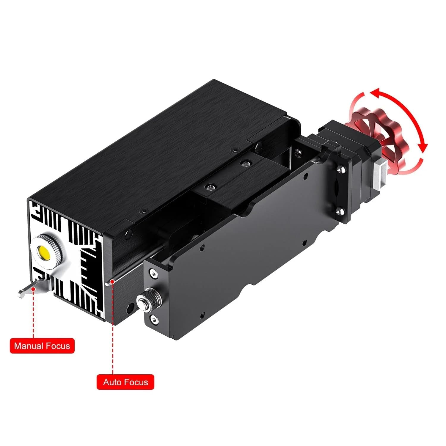 Twotrees Autofokus 1064nm głowica laserowa na podczerwień do grawerowania laserowego TS2, 0,03 mm x 0,03 mm, grawerunek laserowy DIY na tworzywie sztucznym i metalu