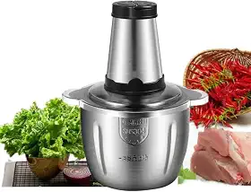 Processador De Alimentos Carne Elétrico 850w Inox