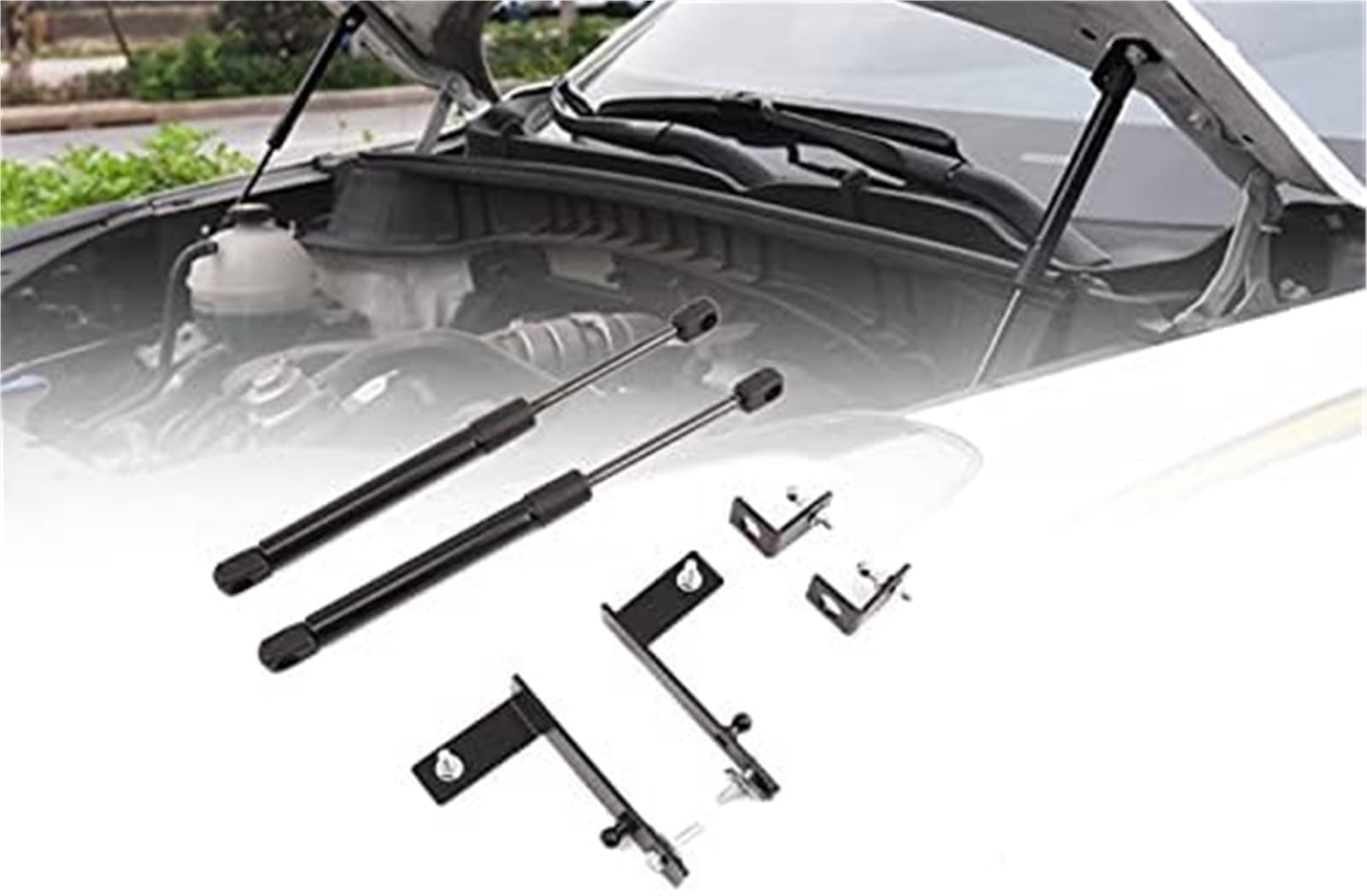 Amortyzator Auto Maska Przednia maska ​​silnika wspornik pręta podnośnik dla Hyundai Tucson 2015 2016 samochód hydrauliczny gaz Jackstay Strut bary 2017 2018