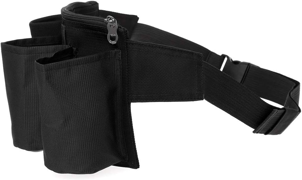 Cleaning Use Waist Tool Bag Oxford Cloth Waterproof Hotel Cleaners Storage Pouch Black