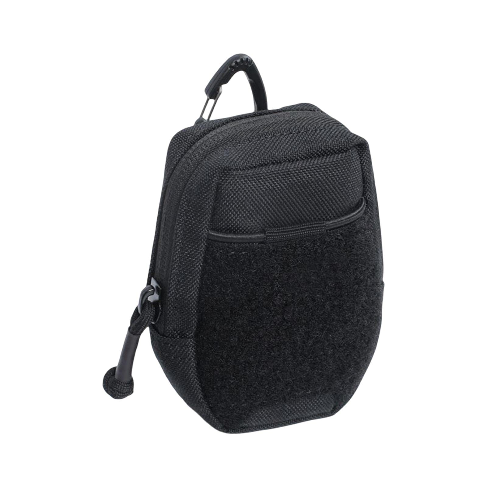 Multi Tool Pocket Organizer Pouch Organizer Portable for Running Fishing Black-image-4