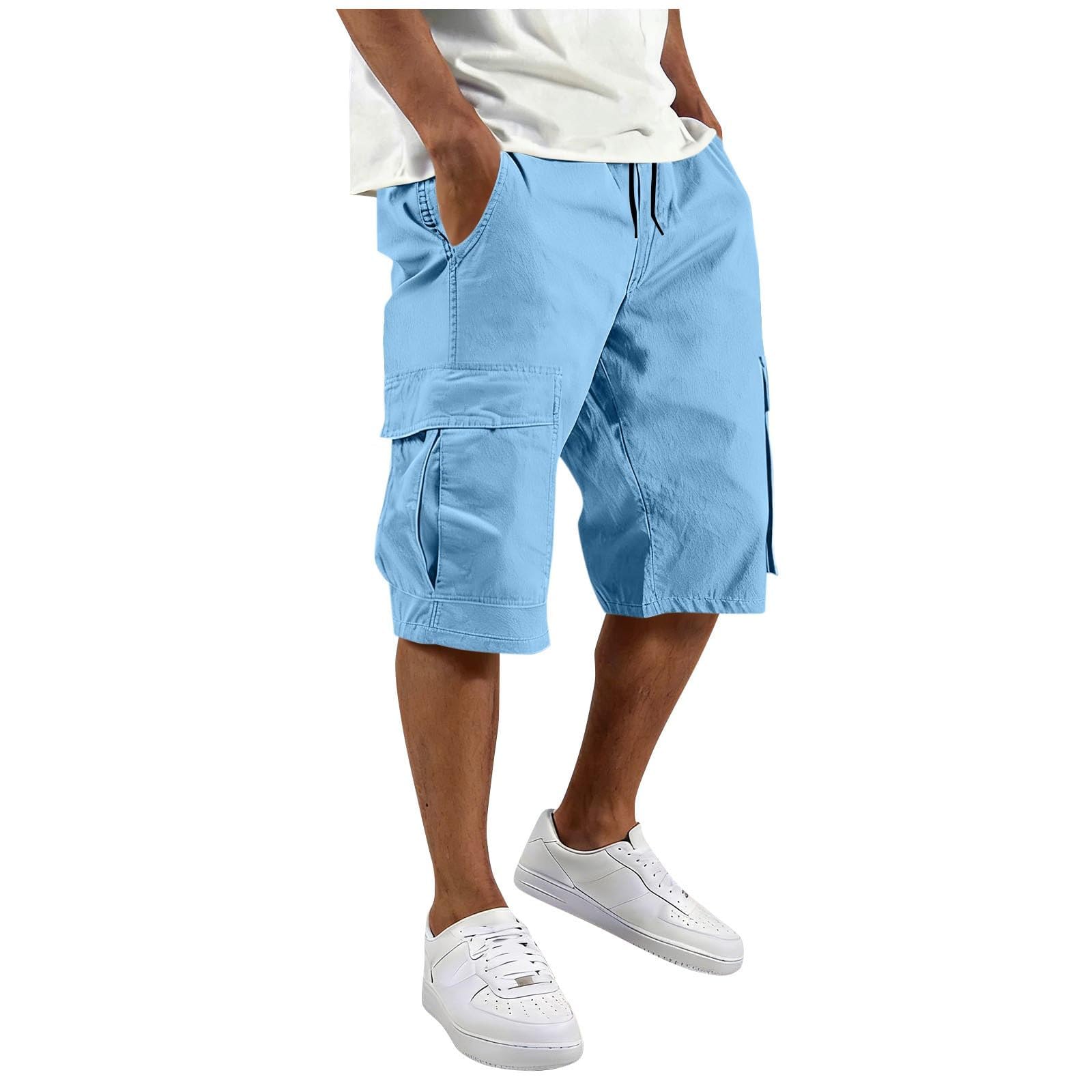 Short cargo homme confortable coupe ample anti-transpiration - 8