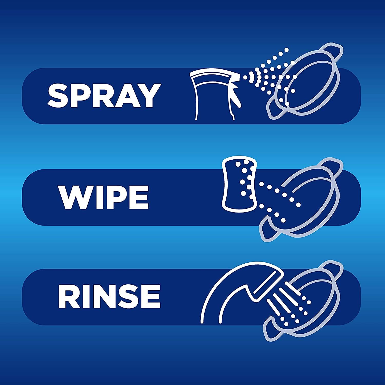 Dawn Platinum Powerwash Dish Spray, Dish Soap, Fresh Scent Bundle, 1 Spray (16oz) + 3 Refills (16oz each) : Everything Else