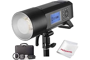 Godox AD400Pro 400ws GN72 TTL Battery-Powered Monolight, 1/8000 HSS Outdoor Flash Strobe Light