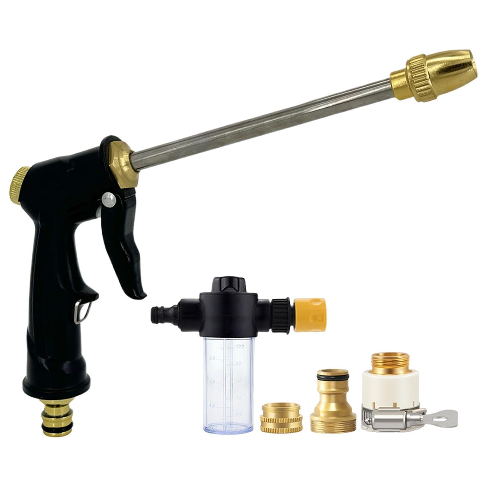 Pistolet d'arrosage pour nettoyage de cour et entretien de la pelouse en été