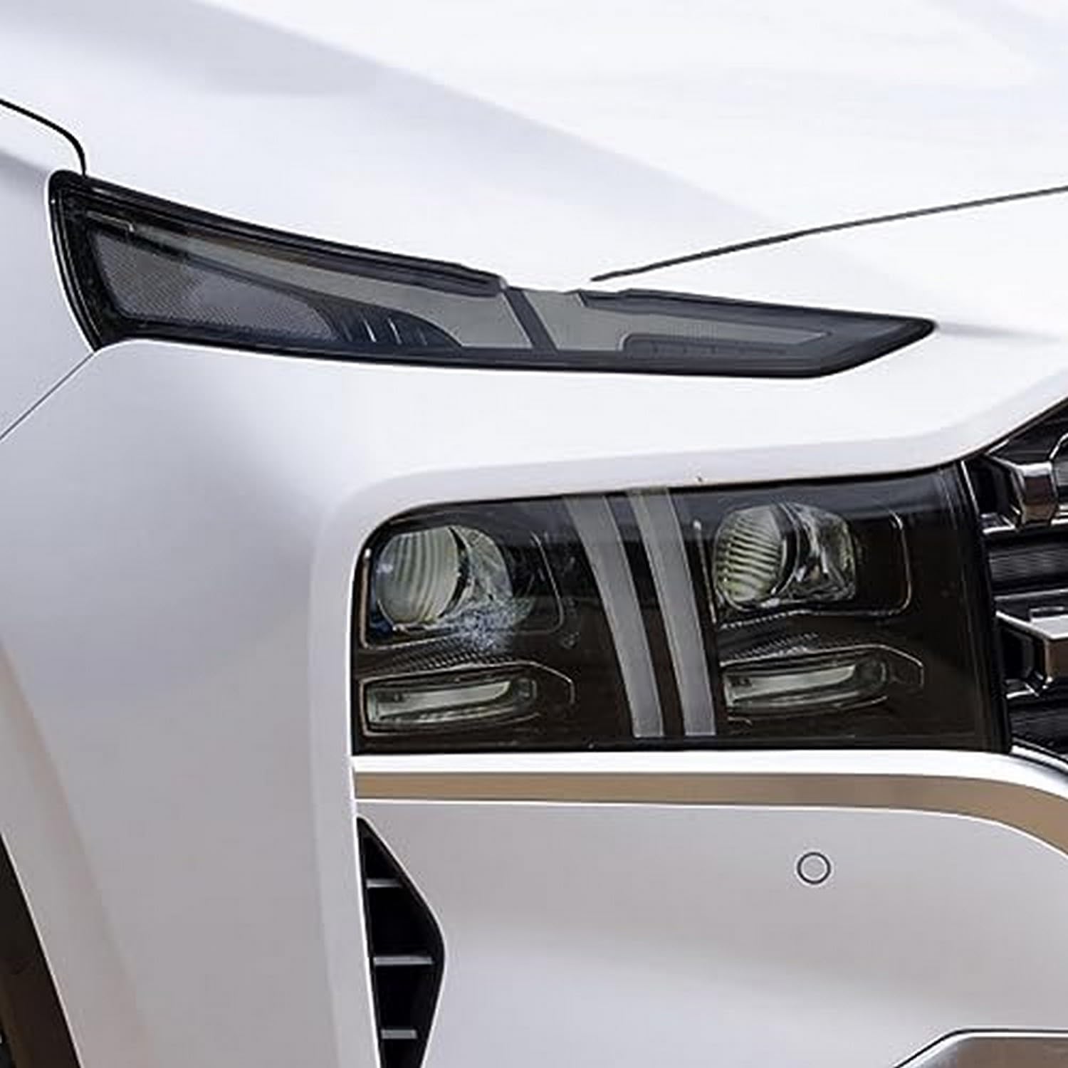 Autocollant TPU transparent anti-rayures - Protection optique teintée Hyundai Santa Fe