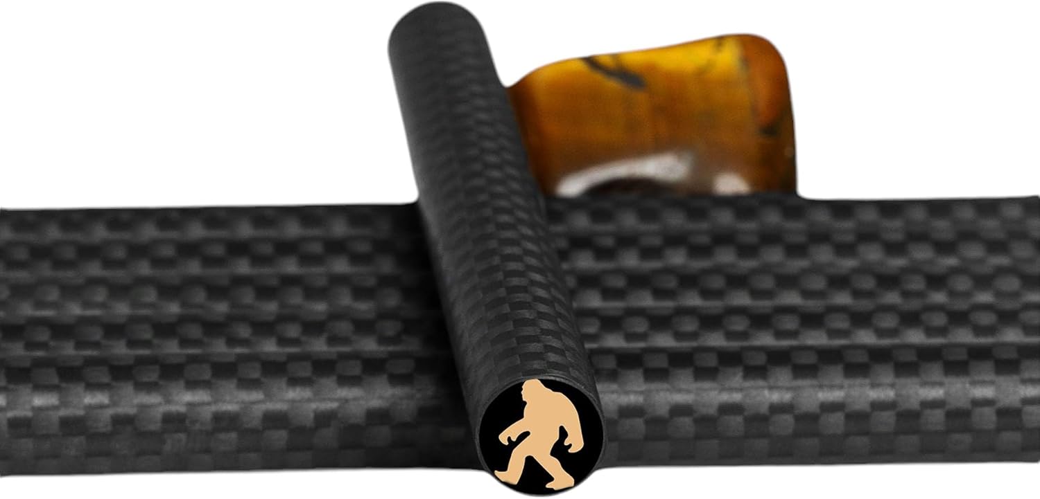 Mosaic Pin for Knife Handle | Bigfoot | 6mm 8mm 10mm | Brass,Copper,S.Steel,C.Fiber | Epoxy | 4 Len | Custom Knife Making Supplies | DIY Handle Pins (Brass | Carbon Fiber Tube, 3|8 Inch | 10 mm)