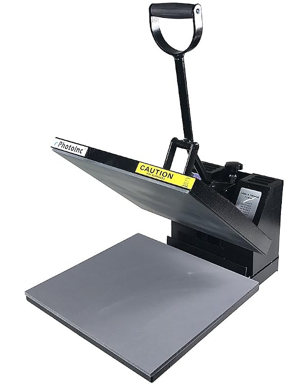 ePhotoInc New 15" x 15" T Shirt Heat Press Machine T Shirt Transfer Machine 1515BLK by ephotoinc - Image 2