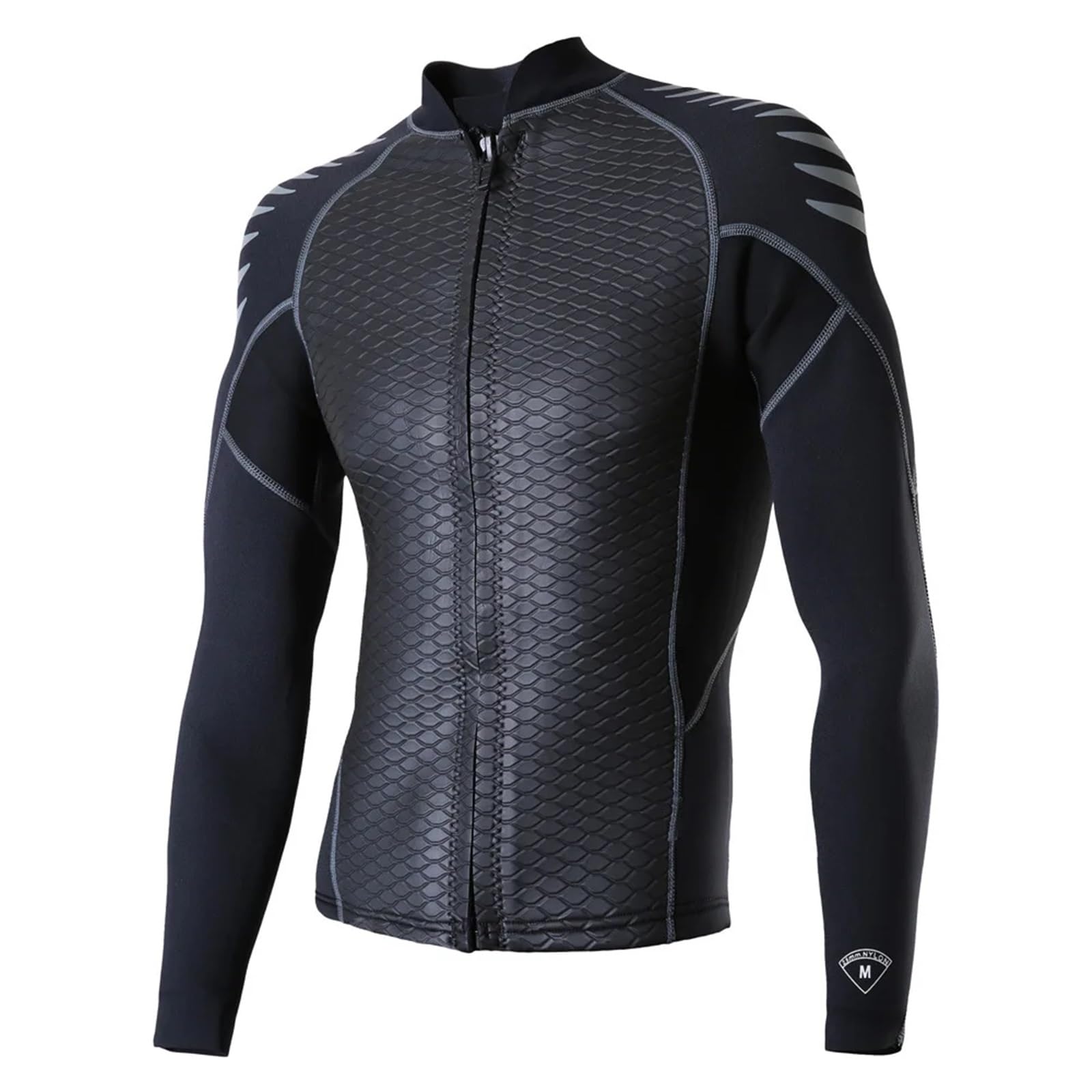Tuta da Immersione in Neoprene Abbigliamento da Immersione in Due Pezzi Uomo 2 mm Giacca in Neoprene Mimetico Manica Lunga Surf Snorkeling