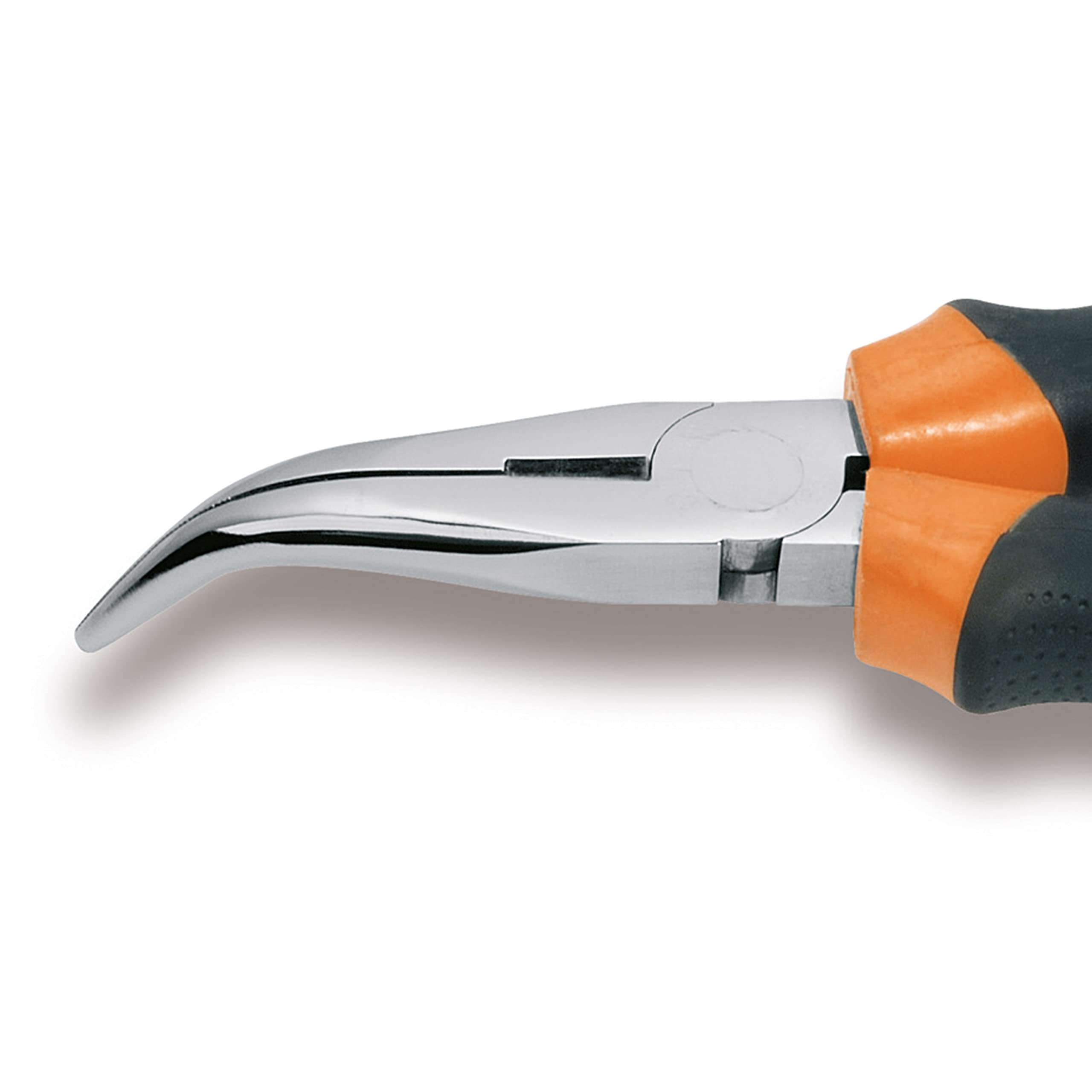 Pinze A Becchi Mezzotondi Beta 1168BM 160 - Lunghe, Zigrinate, Cromate Con Impugnatura Bimateriale - Foto 3