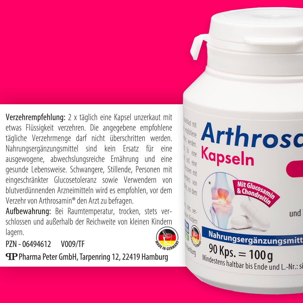 Pharma Peter Arthrosamin Gelenkkapseln, 90 St. Kapseln